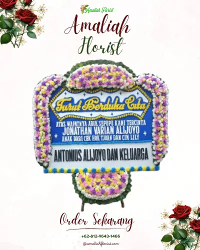 Papan Bunga Duka purbalingga