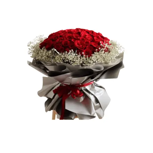 hand buket bunga purbalingga