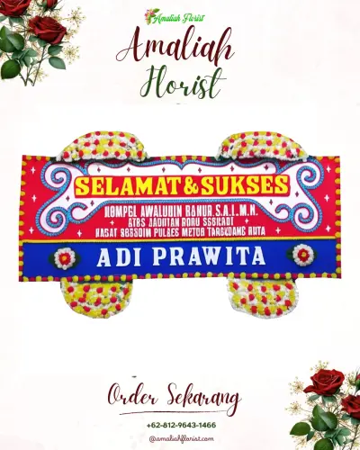 Karangan Bunga Ucapan Selamat purbalingga