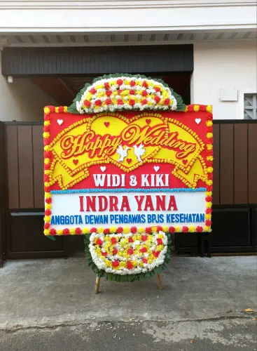 Papan Bunga Pernikahan purbalingga